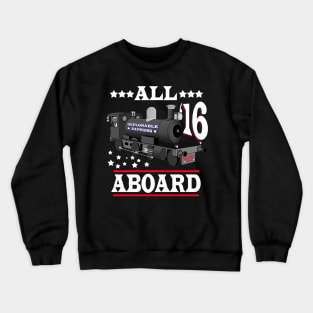 All Aboard - Trump Train Deplorable Express Crewneck Sweatshirt